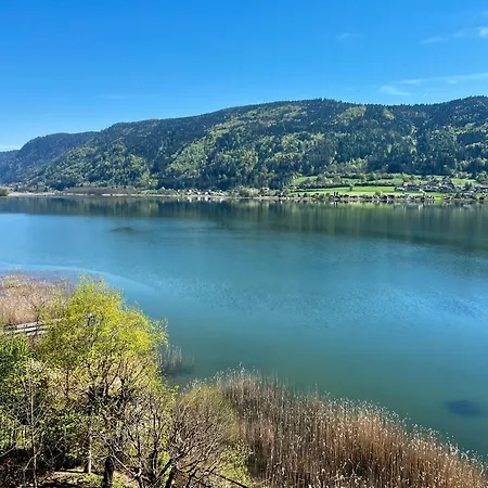 See-apartment Aura Am Fusse Der Gerlitzen Alpe Und Ufer Des Ossiacher Sees - Mit Privatem Seezugang & Hallenbad * שטיינדורף אם אוסיאכר סי