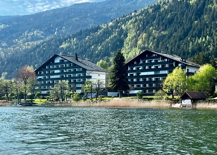 See-apartment Aura Am Fusse Der Gerlitzen Alpe Und Ufer Des Ossiacher Sees - Mit Privatem Seezugang & Hallenbad *