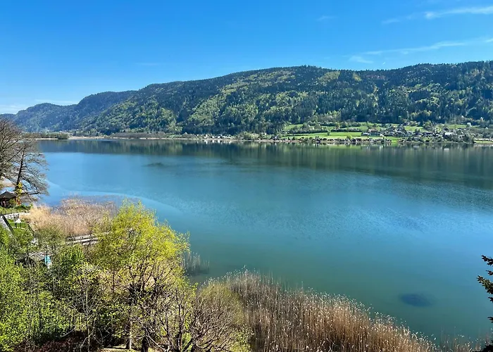 See-apartment Aura Am Fusse Der Gerlitzen Alpe Und Ufer Des Ossiacher Sees - Mit Privatem Seezugang & Hallenbad * Steindorf am Ossiacher See